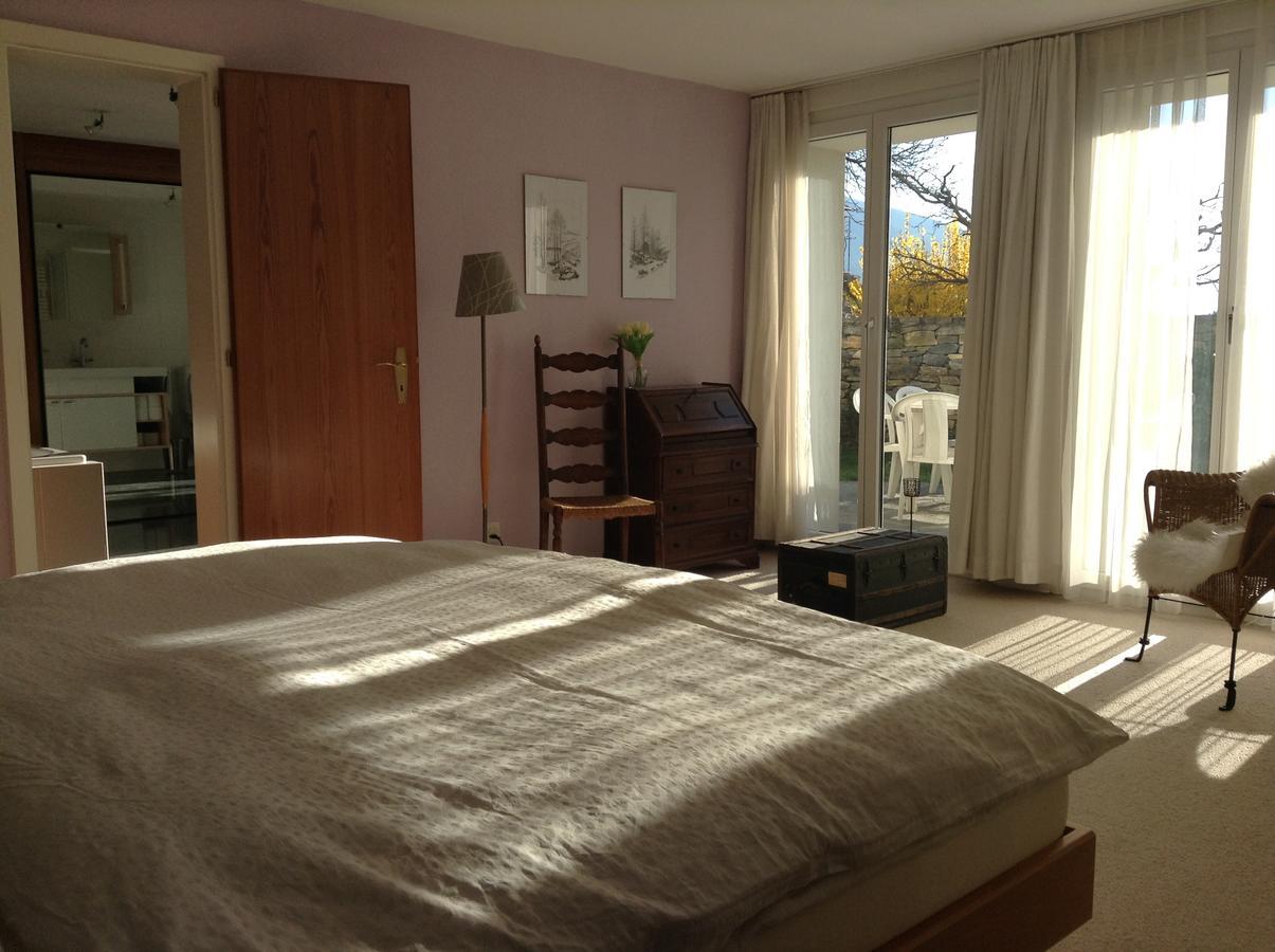 Bnb Chantevent Sierre Esterno foto