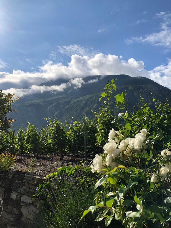 Bnb Chantevent Sierre Esterno foto